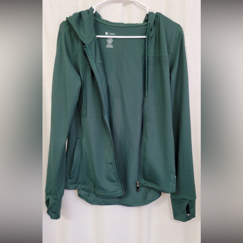 BuffBunny Laser Cut Forest Green Jacket